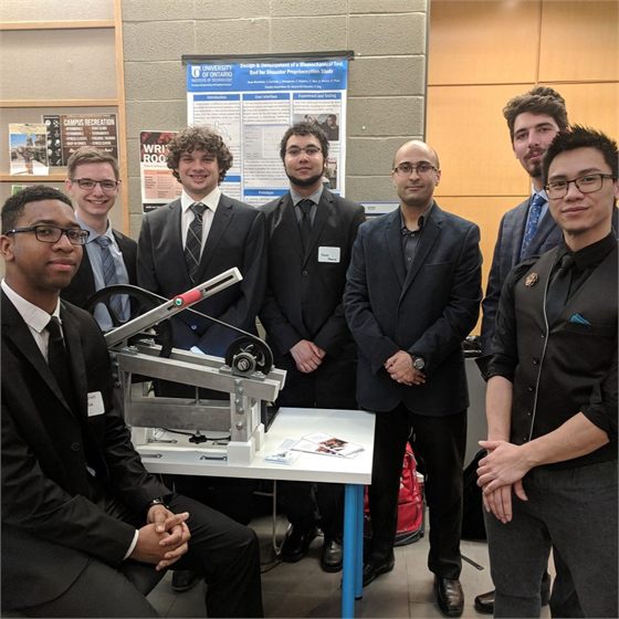 Capstone Exhibition Day, Ontario Tech University, April 2018